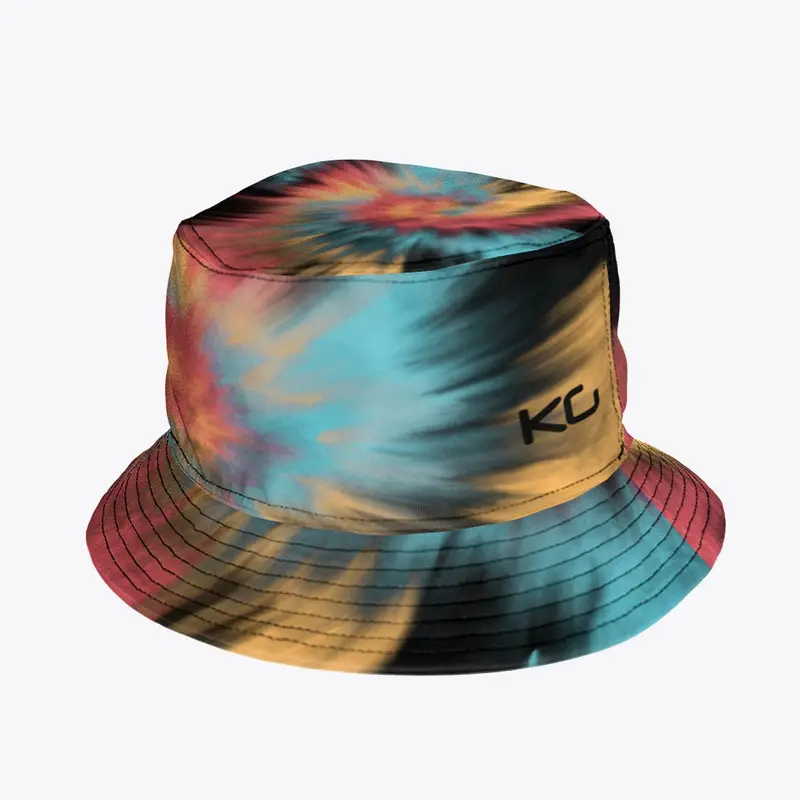 TIE DYE BUCKET HAT